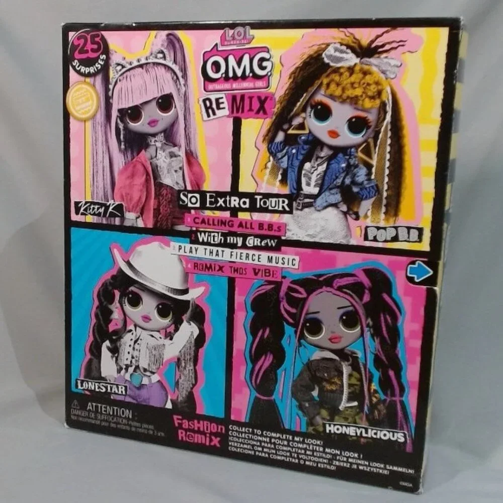 L.O.L. Surprise OMG Remix Pop B.B. Fashion Doll – NEW In Box‎